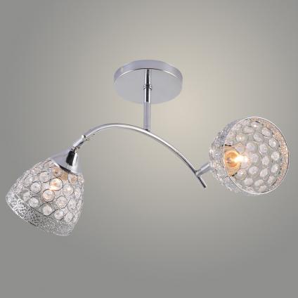 Люстра XA1641/2 CR хром 2х60W E27 d500 h280, HN25